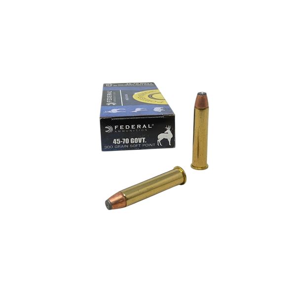 Federal Power-Shok 45-70 GOVT., 300 Grain SP Ammunition, 20 Rounds