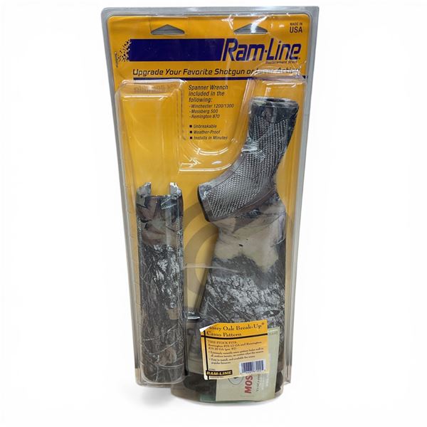 Ramline Synthetic Replacement 2 Pc Shotgun Stock for 12 Ga /Pre '87 20 Ga Remington 870 in MOBU