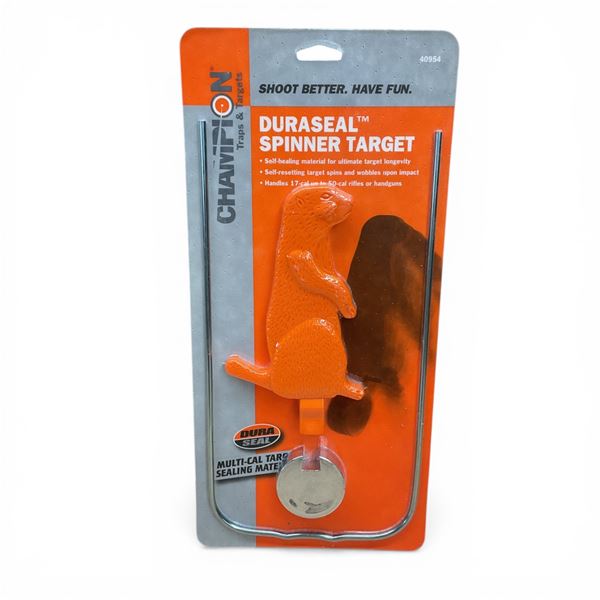 Champion Traps and Targets Duraseal Multi-Cal Spinning Target, Groundhog