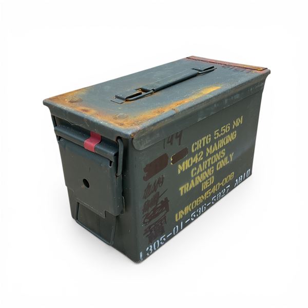 Metal Ammo Can, 11" X 5 1/2" X 7", ODG