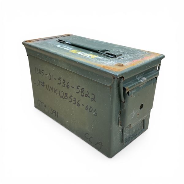Metal Ammo Can, 11" X 5 1/2" X 7", ODG