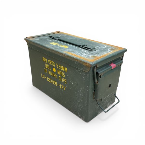 Metal Ammo Can, 11" X 5 1/2" X 7", ODG
