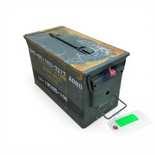 Metal Ammo Can, 11" X 5 1/2" X 7", ODG