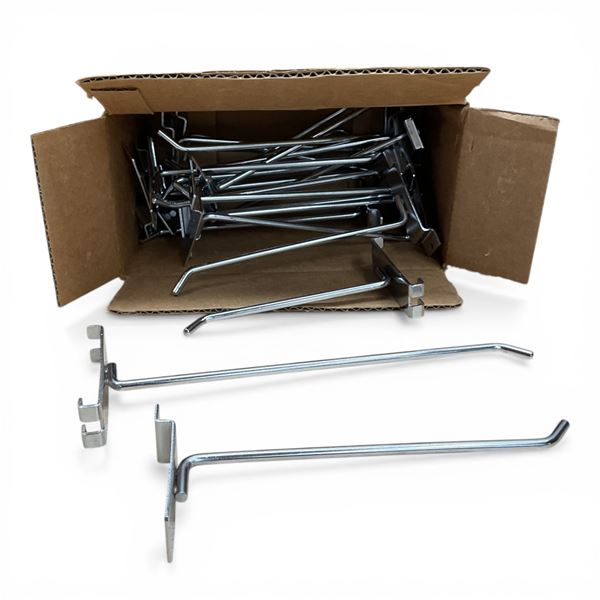 Retail Display Hooks, 7" X 20 Qty and 5" X 1 and 9" X 1