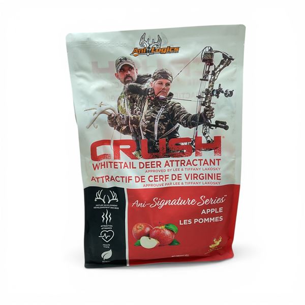 Ani-Logics Signature Series 'Crush' Whitetail Deer Attractant, Apple, 5 Lbs