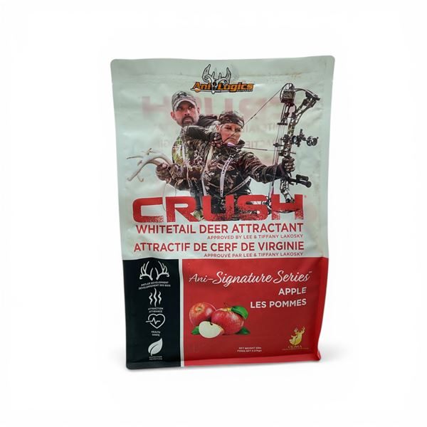 Ani-Logics Signature Series 'Crush' Whitetail Deer Attractant in Apple, 5 Lbs