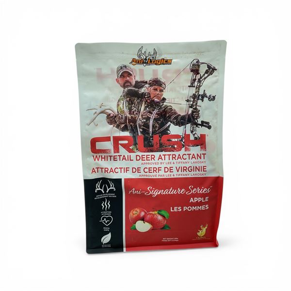 Ani-Logics Signature Series 'Crush' Whitetail Deer Attractant in Apple, 5 Lbs