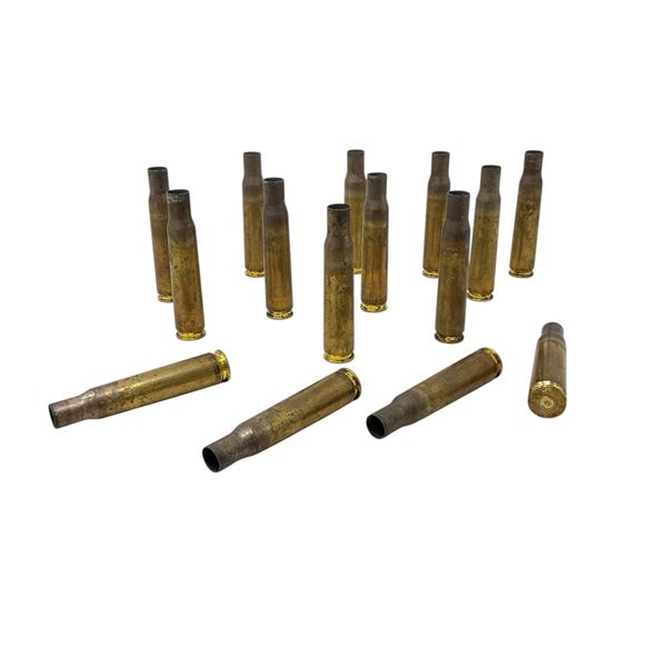 50 BMG Fired Brass Casings X 15 Qty