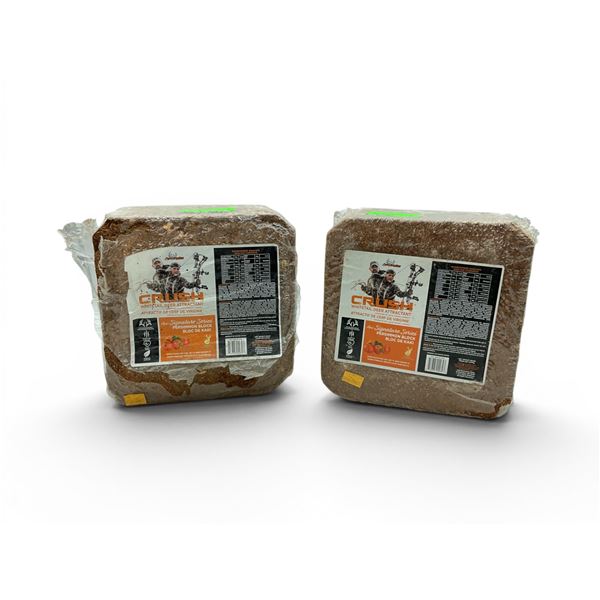 Ani-Logics Signature Series Whitetail Deer Attractant Block in Persimmon, Approx 10 Lbs X 2