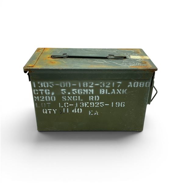 Metal Ammo Can, 11" X 5 1/2" X 7", ODG