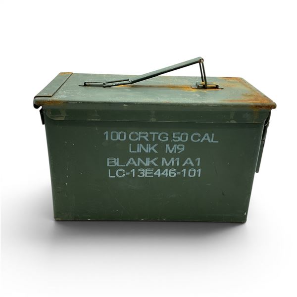 Metal Ammo Can, 11" X 5 1/2" X 7", ODG