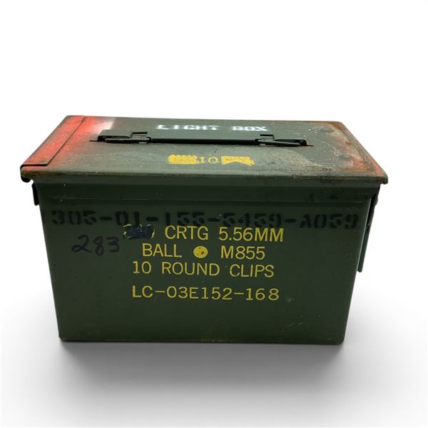 Metal Ammo Can, 11" X 5 1/2" X 7", ODG