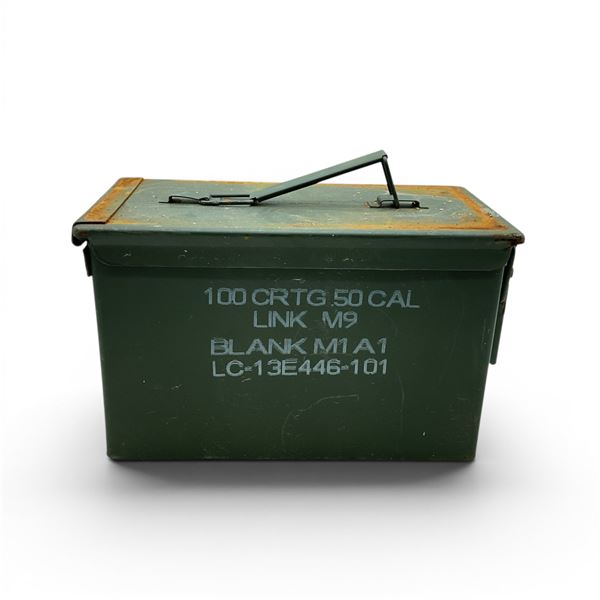 Metal Ammo Can, 11" X 5 1/2" X 7", ODG