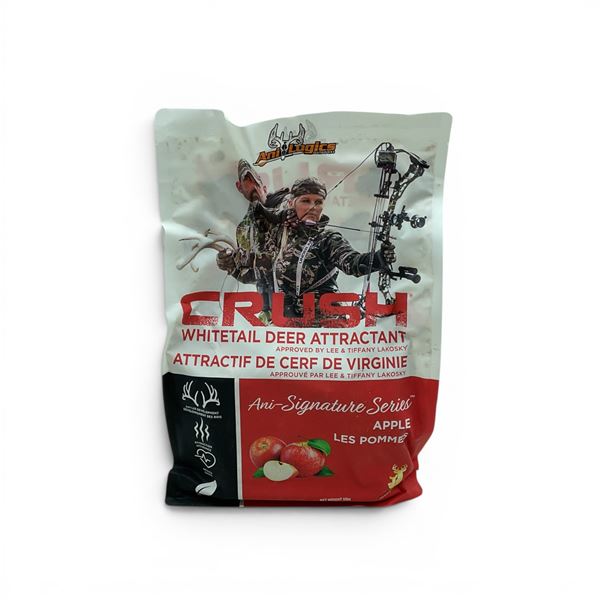 Ani-Logics Signature Series 'Crush' Whitetail Deer Attractant in Apple, 5 Lbs