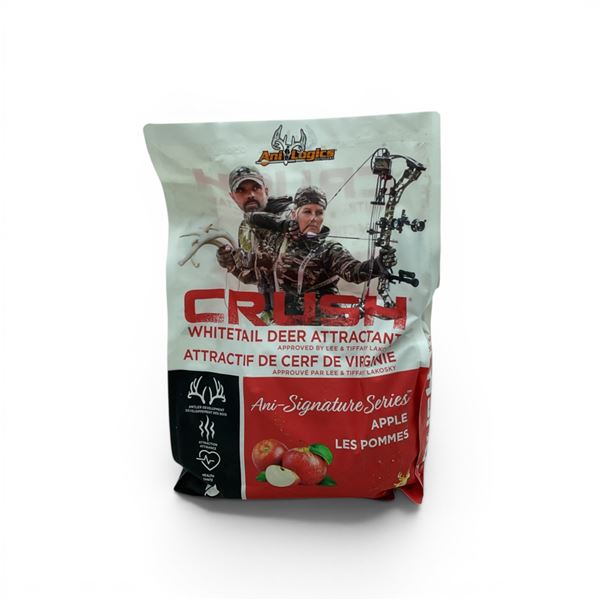 Ani-Logics Signature Series 'Crush' Whitetail Deer Attractant in Apple, 5 Lbs