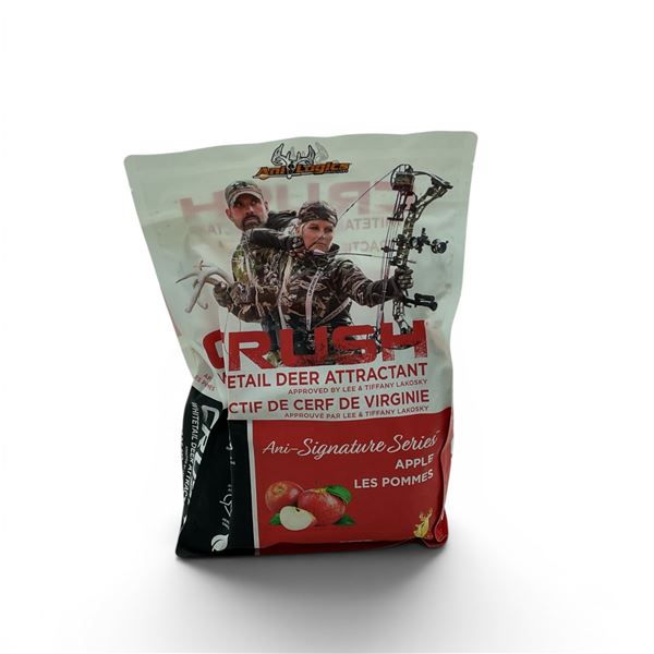 Ani-Logics Signature Series 'Crush' Whitetail Deer Attractant in Apple, 5 Lbs