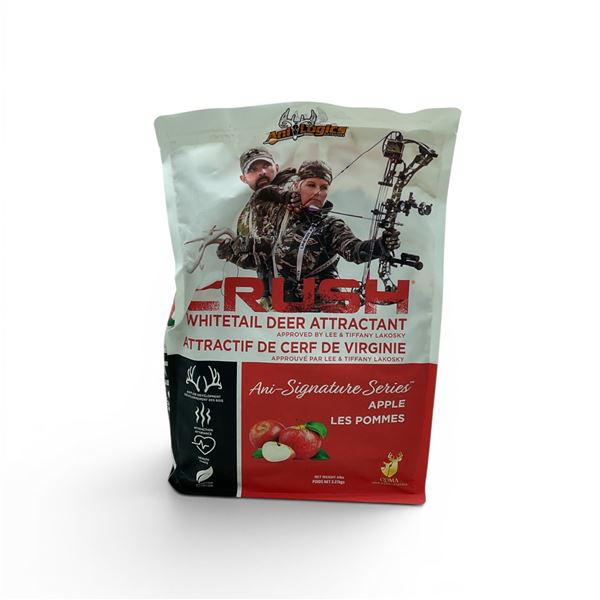 Ani-Logics Signature Series 'Crush' Whitetail Deer Attractant in Apple, 5 Lbs