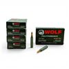 Image 1 : Wolf Polyformance .223 Rem, 55 Grain FMJ Non-Corrosive Steel Case Ammunition, 100 Rounds