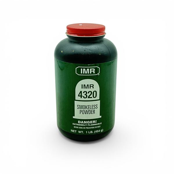 IMR 4320 Smokeless Powder, Approximately 1/2 lb