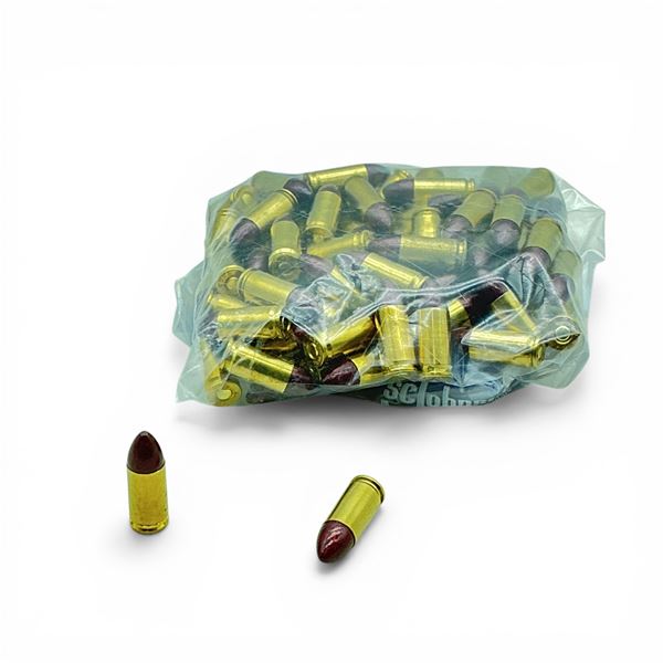 9mm Luger Ammunition, Approximately 100 Rounds