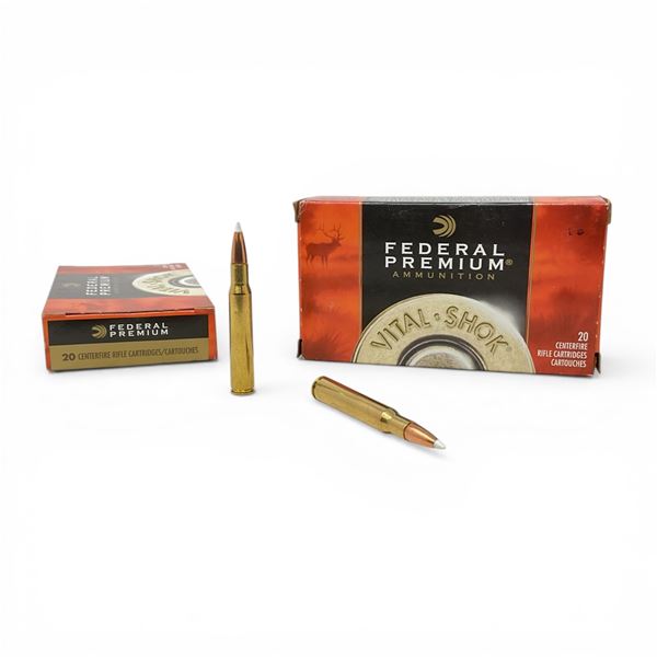 Federal Premium 30-06 Springfield, 180 Grain Nosler AccuBond Ammunition, 40 Rounds