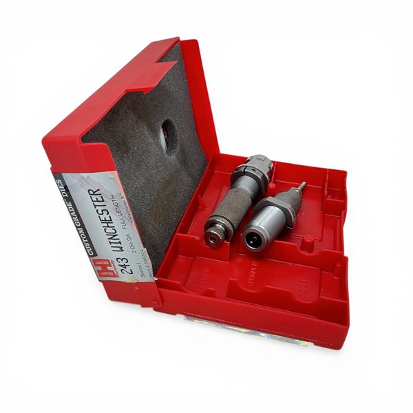 Hornady 243 Win 2 Die Set