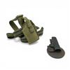 Image 1 : Boherg Leather Paddle and Tan Leg Holster