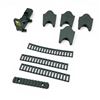 Image 1 : Red Dot Sight, Stack-On Cabinet Safe Scope Stands (X4 Qty), Firearm Rail and Rail Covers