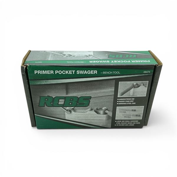 RCBS Primer Pocket Swager Bench Tool