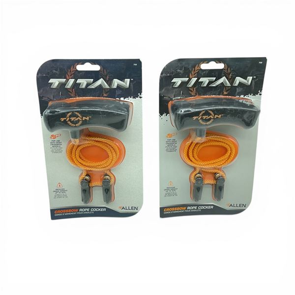 Allen Titan Crossbow Rope Cocker X 2 Qty, New