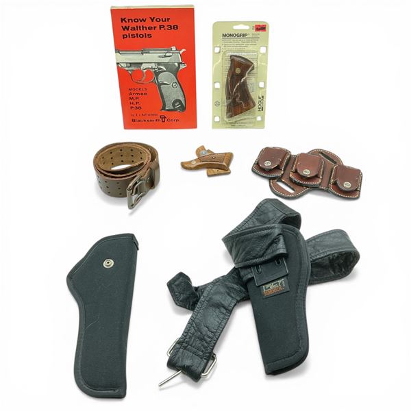 Assorted Holsters and Firearms Accessories