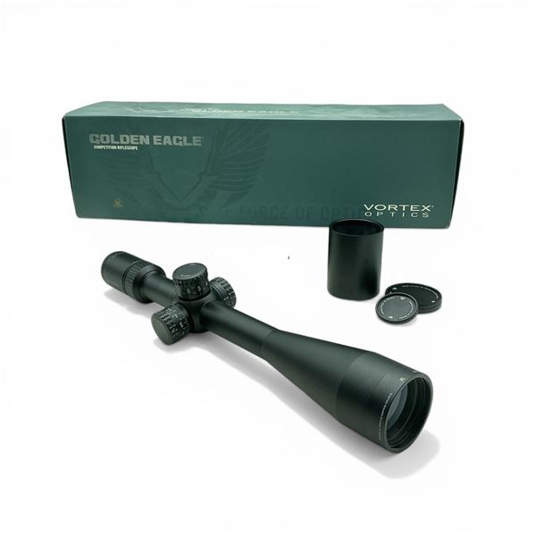 Vortex Golden Eagle 15-60x52mm Scope, ECR-1 Reticle with Sunshade