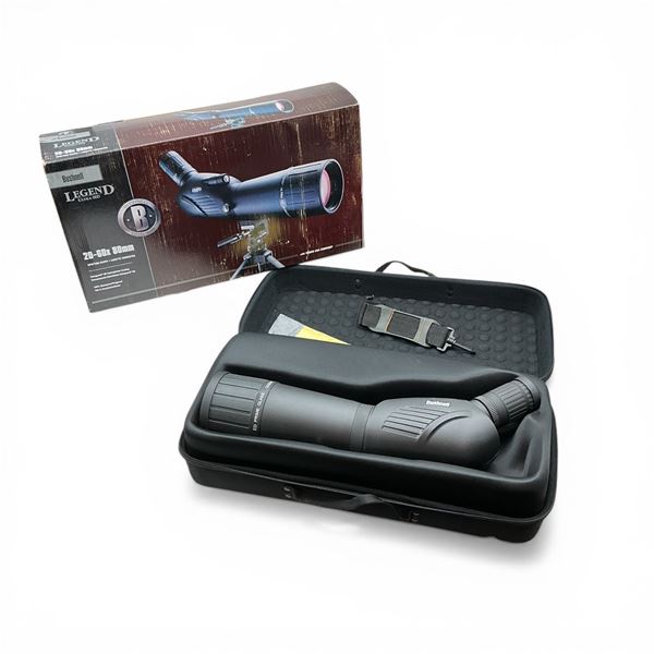 Bushnell Legend 20-60x80mm Spotting Scope with Case