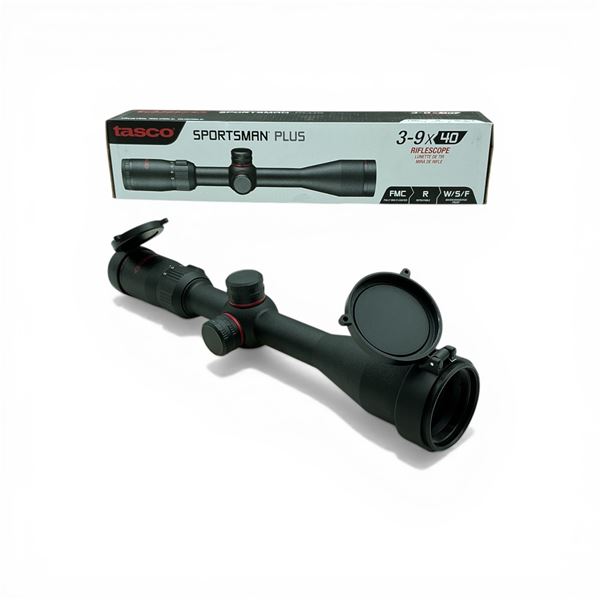 Tasco Sportsman Plus 3-9x40mm Scope, Truplex Reticle