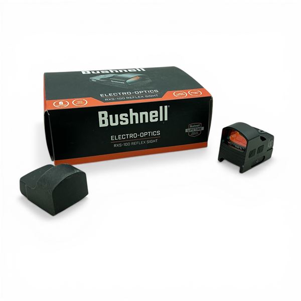 Bushnell RXS-100 1x25mm Reflex Sight, 4 MOA Dot Reticle, Deltapoint Footprint