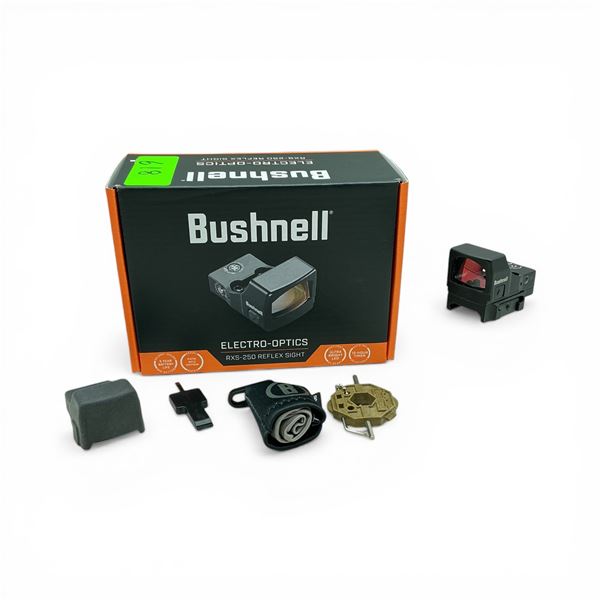 Bushnell RXS-250 1x24mm Reflex Sight, 4 MOA Dot Reticle, Deltapoint Footprint