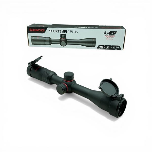 Tasco Sportsman Plus 4x32 Scope, Truplex Reticle
