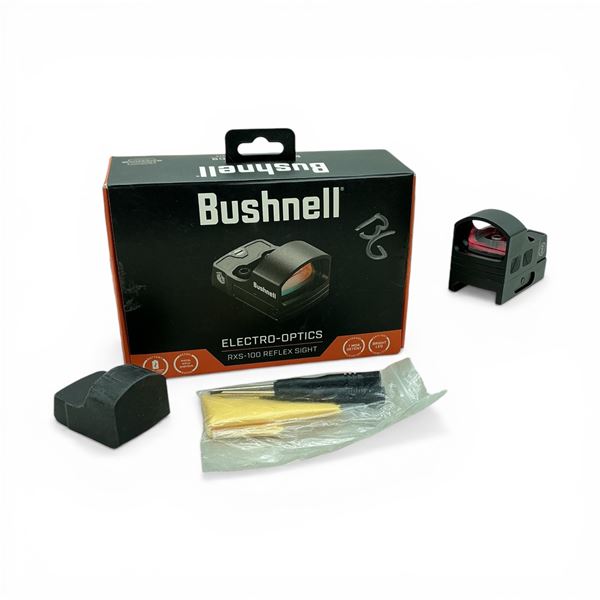 Bushnell RXS-100 1x25mm Reflex Sight, 4 MOA Dot Reticle, Deltapoint Footprint