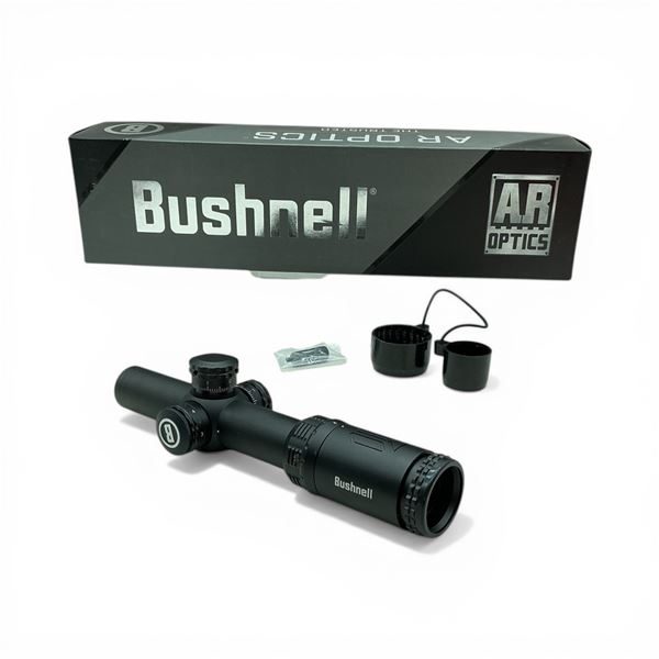 Bushnell AR Optics 1-4x24mm Scope, FFP Illuminated BTR Reticle, 30mm Tube