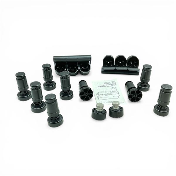 Safariland Model 333 Competition Loader Holders: Belt Holsters X 2 Qty, Loaders X 11 Qty