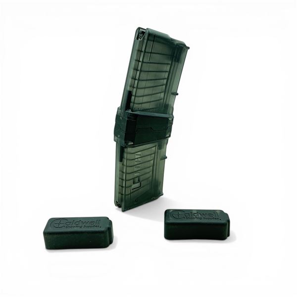Cross Industries AR15 5.56x45 Caliber Pistol Magazine on Coupler with Rubber Covers