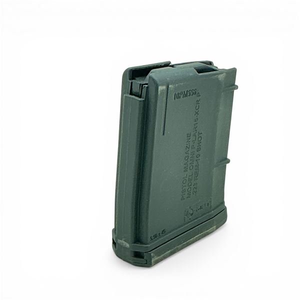 MFT Model Omni P-LAR15-XCR-P .223 Rem/ 5.56x45, 10 Round Polymer Pistol Magazine