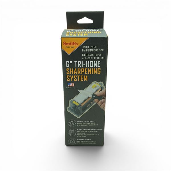 Smith's 6" Tri-Hone Sharpening System