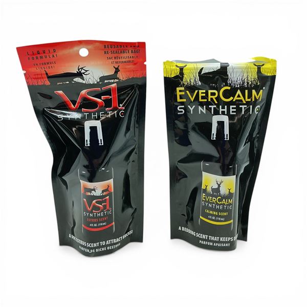 ConQuest Evercalm Synthetic Calming Scent Spray and VS-1 Synthetic Estrus Scent Spray, 118 ml Bottle