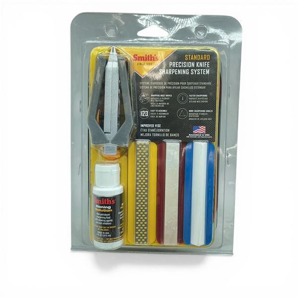 Smith's Standard Precision Knife Sharpening System/ with Case, New