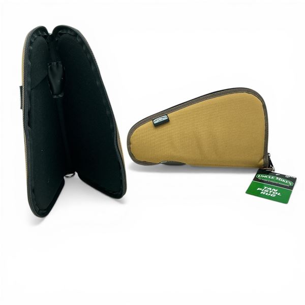 Uncle Mike's 10" Pistol Rug, Tan X 2 Qty, New