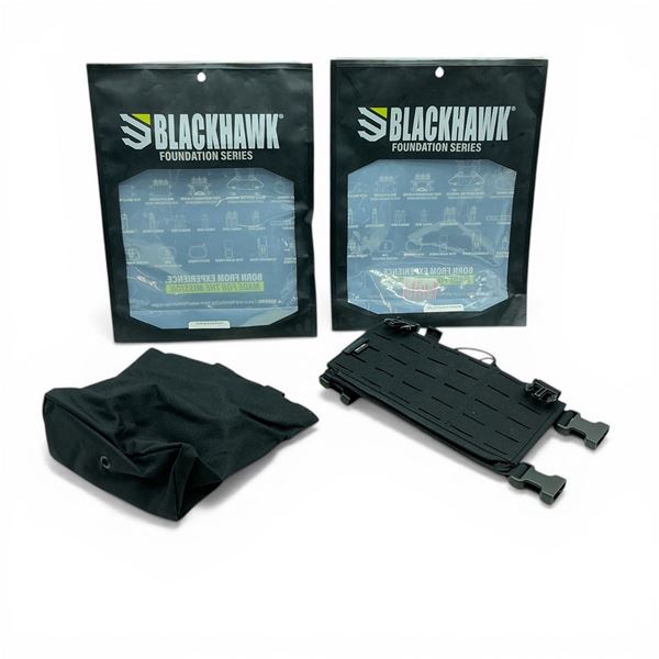 Blackhawk Foundation Series Folding Dump Pouch, New and Molle Placard with Kangaroo, New