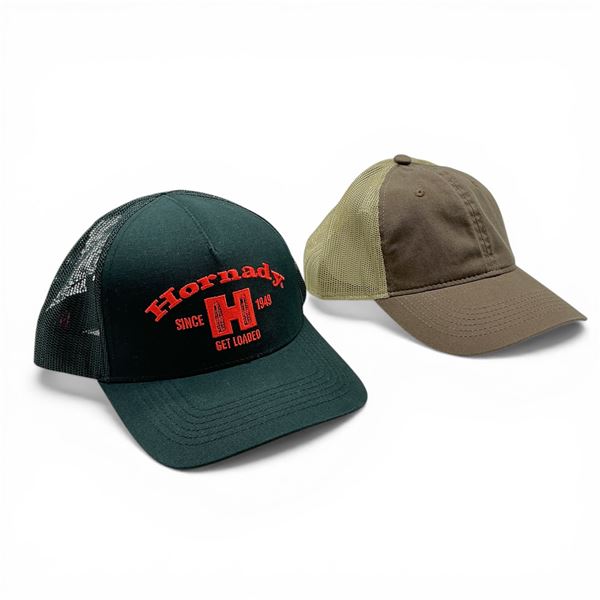 Hornady Mesh Back Hat, New and Brown Mesh Back Hat, New