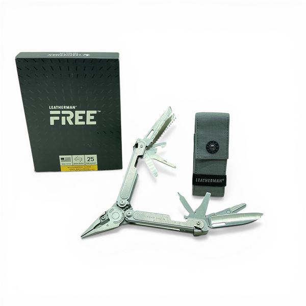 Leatherman Free Multipurpose Pliers with Belt Pouch