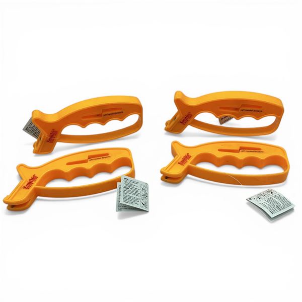 Smith's Knife and Scissors Sharpener X 4 Qty, New